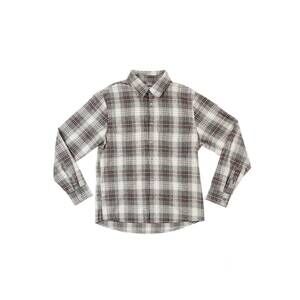 NEW ARIKO men's summer softy plaid shirt in black/red